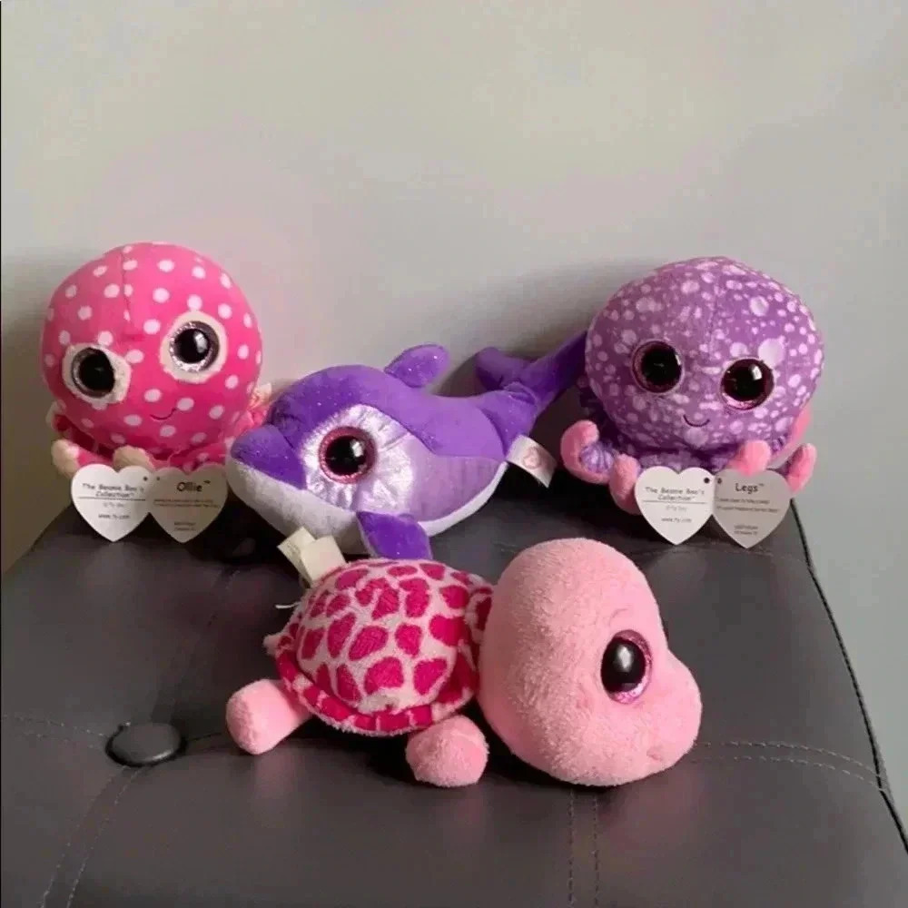 Sea life ty beanie babies